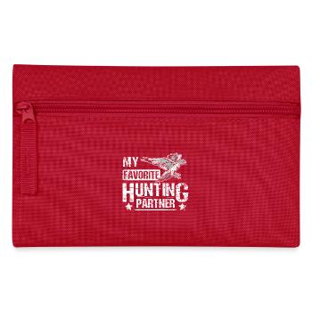 Mon partenaire de chasse préféré Falconer - Trousse - rouge - Devant