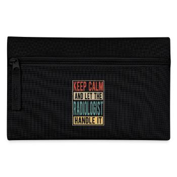 Radiologe Retro Geschenk - Federtasche - Schwarz - Vorne