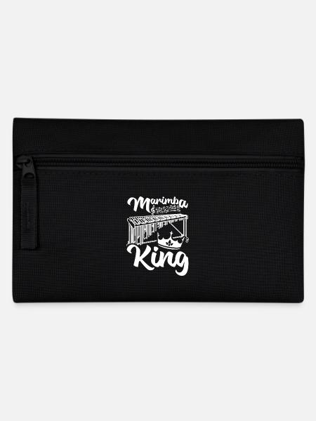 Marimba king - Federtasche - Schwarz