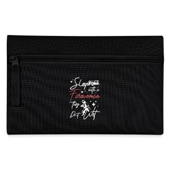 Dormir avec une pompière, ils le font mouillé - Trousse - noir - Devant