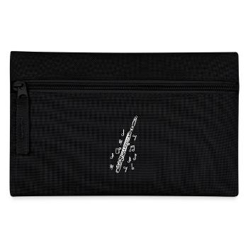 Painted Drawn flute - Federtasche - Schwarz - Vorne