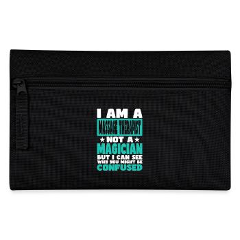 Massage Therapist - Pencil Case - black - Front