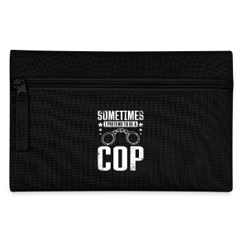 Parfois, je fais semblant d’être un flic - Trousse - noir - Devant