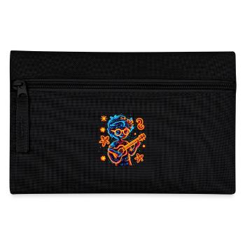 90er Jahre Ukulelist - Federtasche - Schwarz - Vorne