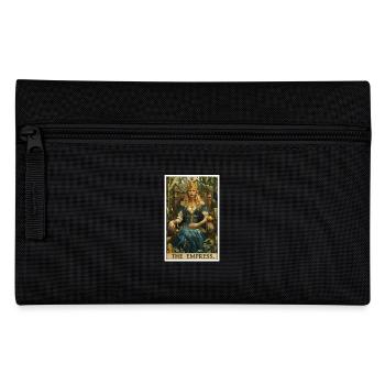 Carte de Tarot L’Impératrice Le Souverain - Trousse - noir - Devant