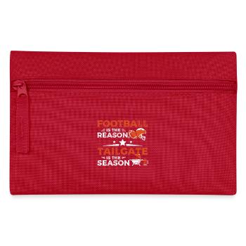 Le football est la raison pour laquelle le Tailgate est la saison - Trousse - rouge - Devant