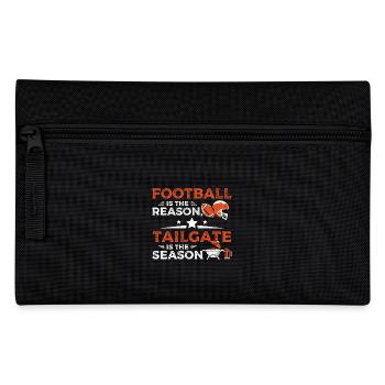 Football is the reason Tailgate is the season - Federtasche - Schwarz - Vorne