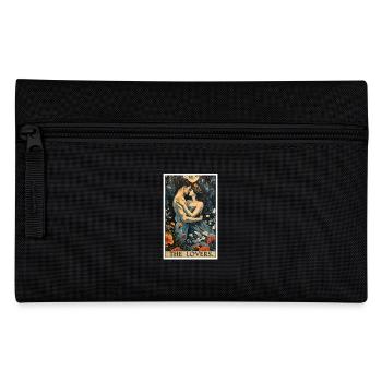 Tarot Cards Tarot Card The Lovers The Lovers - Pencil Case - black - Front