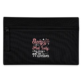 Sleep with a mail lady they always deliver - Pencil Case - black - Front