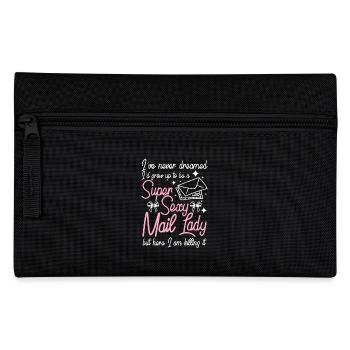 Super sexy mail lady - Pencil Case - black - Front