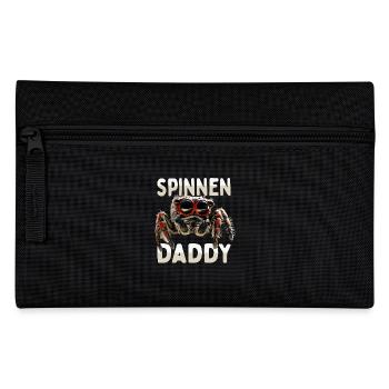 Daddy Spider Daddy Tarantula Dad Spider - Pencil Case - black - Front