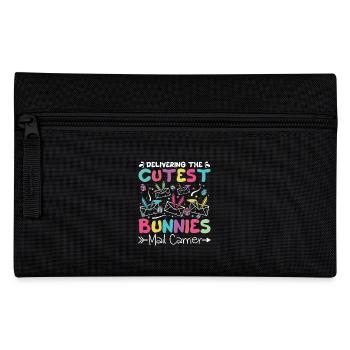 Livrer les lapins les plus mignons Facteur de Pâques - Trousse - noir - Devant