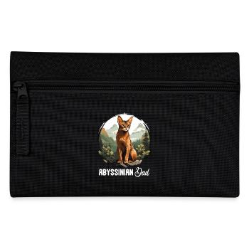 Chat d’Abyssinie Abessinierkatze - Trousse - noir - Devant