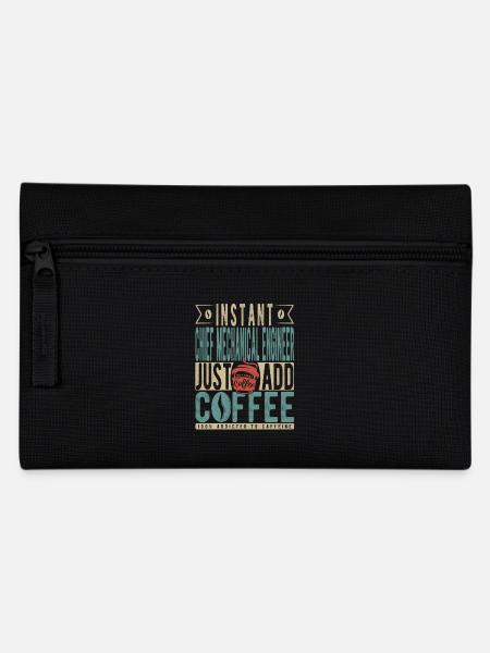 Instant Chief Mechanical Engineer Just Add Coffee - Pencil Case - black