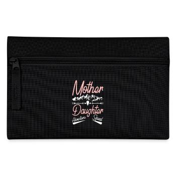 Mother daughter adventure trip - Pencil Case - black - Front