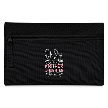 Oh sip it's a Mother Daughter Bahamas trip - Pencil Case - black - Front