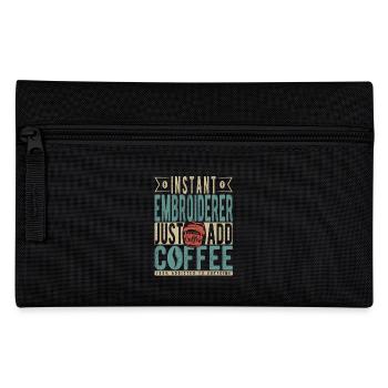 Brodeuse instantanée il suffit d’ajouter du café - Trousse - noir - Devant