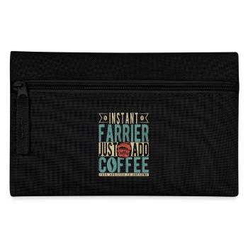 Instant Farrier Just Add Coffee - Pencil Case - black - Front