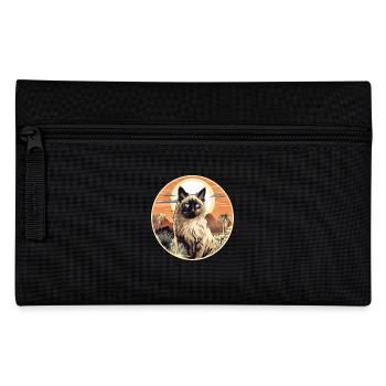 Balinese Cat Balinesenkatze - Pencil Case - black - Front