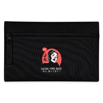 Reviens, Gaijin ! Geisha japonaise amoureuse - Trousse - noir - Devant