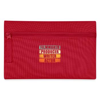 Filmemacher, Produzent, Autor, Schauspieler - Federtasche - Rot - Vorne