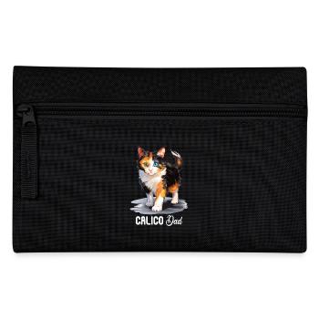 Chat calicot Chat porte-bonheur - Trousse - noir - Devant