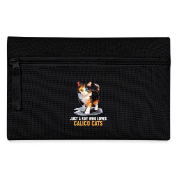 Chat calicot Chat porte-bonheur - Trousse - noir - Devant