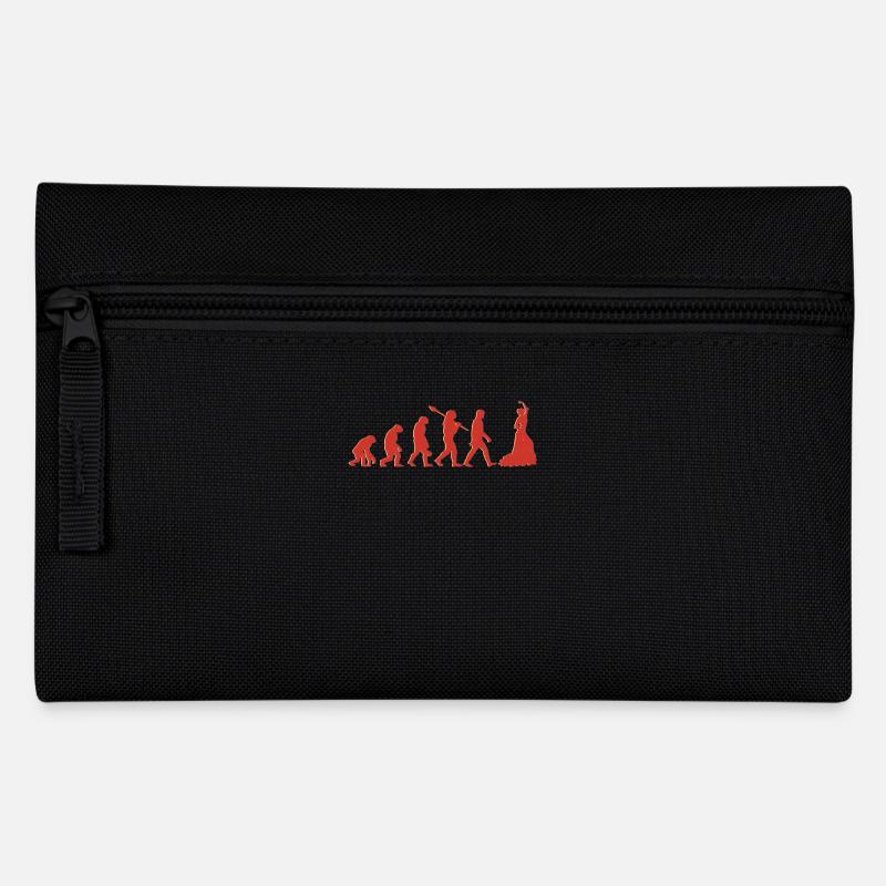 Evolution Zum Flamenco Tänzer - Federtasche - Schwarz