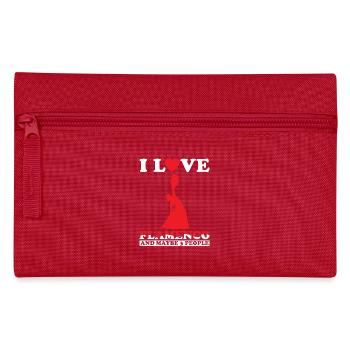 J’adore le flamenco et peut-être 3 personnes - Trousse - rouge - Devant