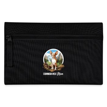 Cornish Rex Kitten Cornish Rex Cat - Pencil Case - black - Front