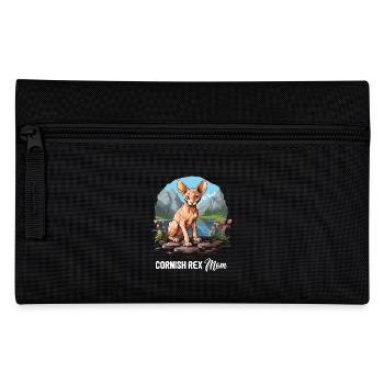 Cornish Rex Kitten Cornish Rex Cat - Pencil Case - black - Front