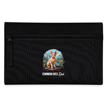 Cornish Rex Kitten Cornish Rex Cat - Pencil Case - black - Front