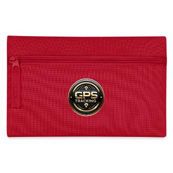 Autocollants d’avertissement GPS Carbon Gold - Trousse - rouge - Devant
