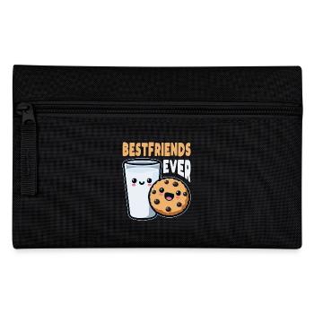 Milch Und Kekse Beste Freunde Immer Lustiger Morgen - Federtasche - Schwarz - Vorne