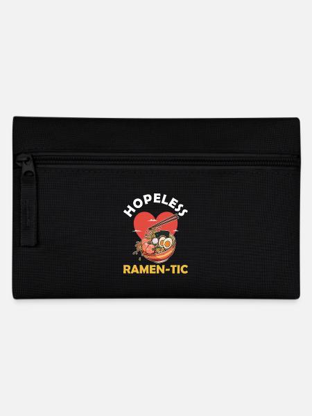 Ramen Noodle Soup Japanese Cuisine - Pencil Case - black