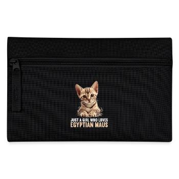 Egyptian Mau Kitten Cat Egyptian Mau - Pencil Case - black - Front