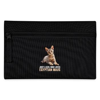Egyptian Mau Kitten Cat Egyptian Mau - Pencil Case - black - Front