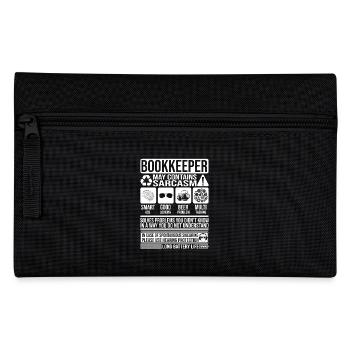 Bookkeeper Sarcasm funny Gift Bookkeeper - Pencil Case - black - Front
