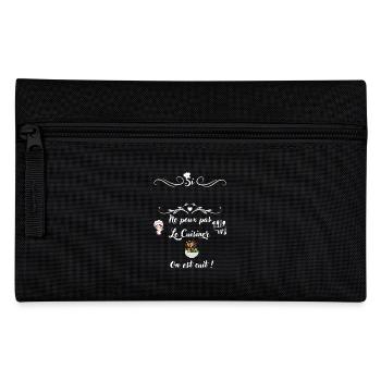 Customizable with First Name ex Mom can't.. - Pencil Case - black - Front