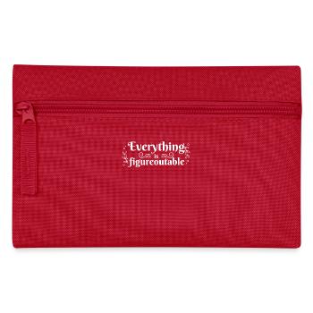 Anything Is Possible - Positive Thinking - Pencil Case - red - Front