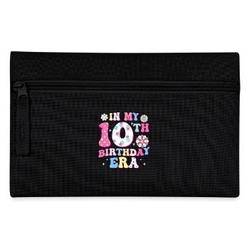 Bienvenue à l’âge du 10e anniversaire - Trousse - noir - Devant