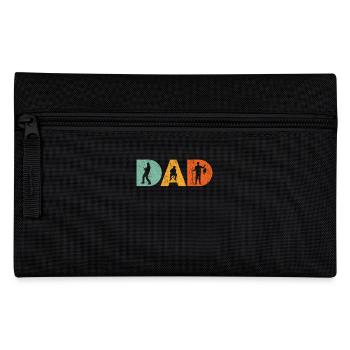 Angelnder Vater Perfekt für Dich - Federtasche - Schwarz - Vorne
