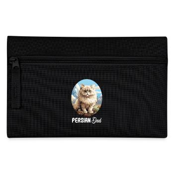 Persian Cat Perserkatze - Federtasche - Schwarz - Vorne