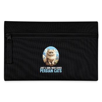 Persian Cat Perserkatze - Pencil Case - black - Front