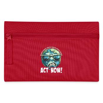 Trade Now Protestation contre le réchauffement climatique - Trousse - rouge - Devant