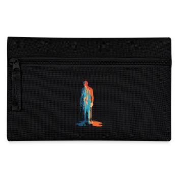 Explosion of color Modern Silhouette - Pencil Case - black - Front