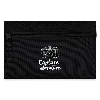 Capture The Adventure Photography Motif - Pencil Case - black - Front