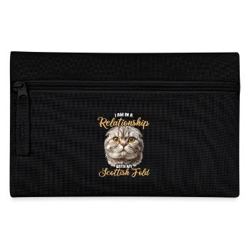 Scottish Fold Kätzchen Scottish Fold Katze - Federtasche - Schwarz - Vorne