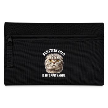 Scottish Fold Kätzchen Scottish Fold Katze - Federtasche - Schwarz - Vorne