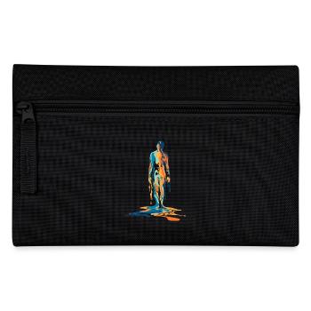 Colorful Melting Man - Pencil Case - black - Front